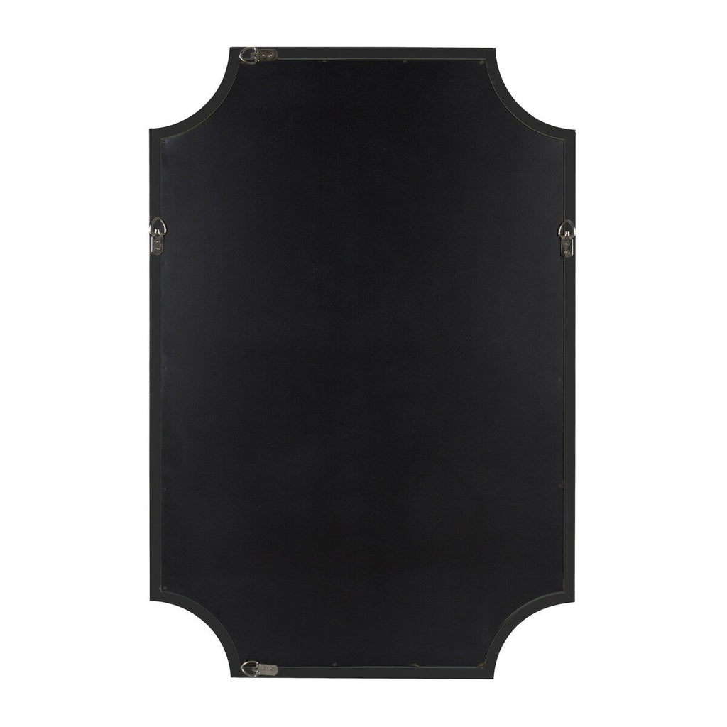 Kate and Laurel Hogan Scalloped Wood Framed Mirror