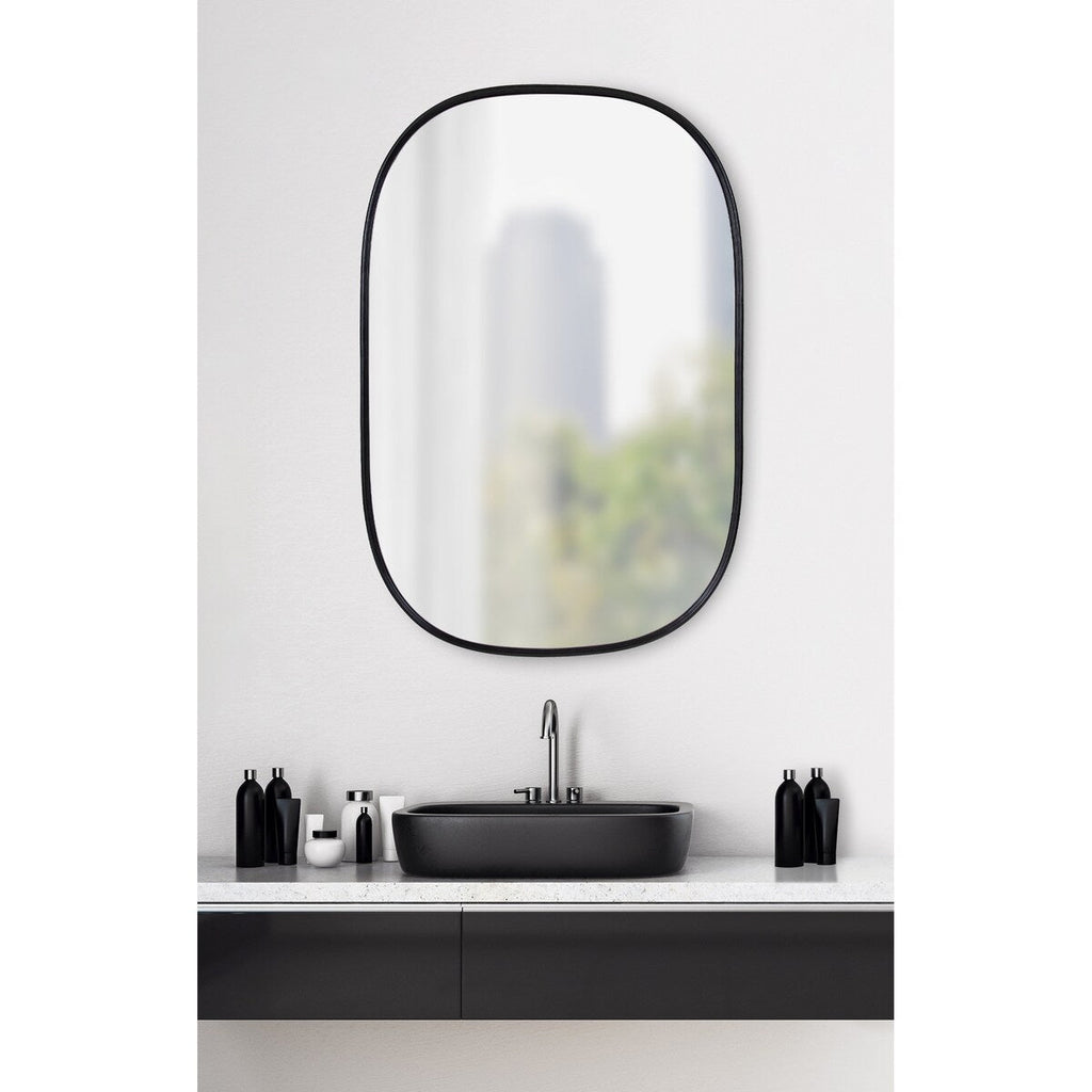 Kate and Laurel Caskill Capsule Framed Wall Mirror