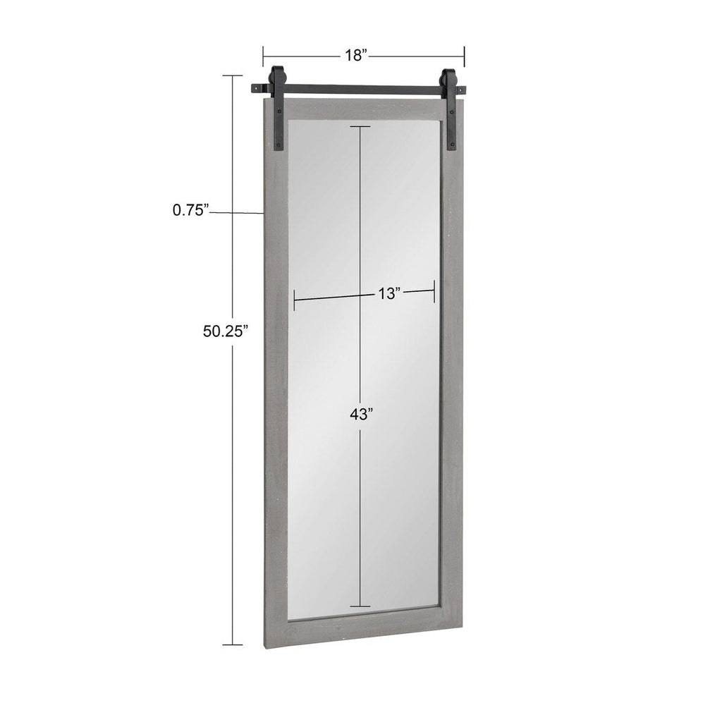 Miroir mural rectangulaire rustique Kate et Laurel Cates