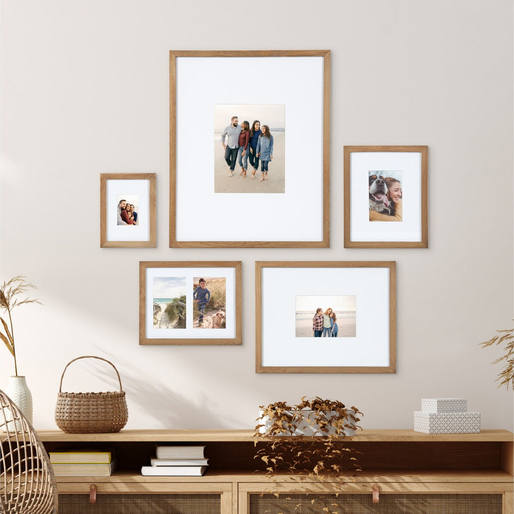Kate and Laurel Gallery Wall Matted Picture Frame Set