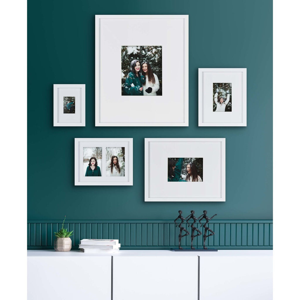 Kate and Laurel Gallery Wall Matted Picture Frame Set