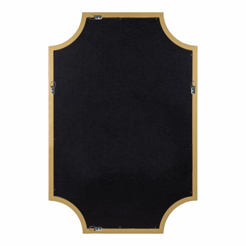 Kate and Laurel Hogan Scalloped Wood Framed Mirror