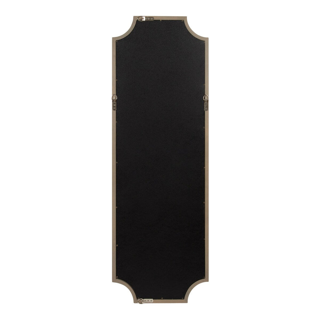 Kate and Laurel Hogan Scalloped Wood Framed Mirror