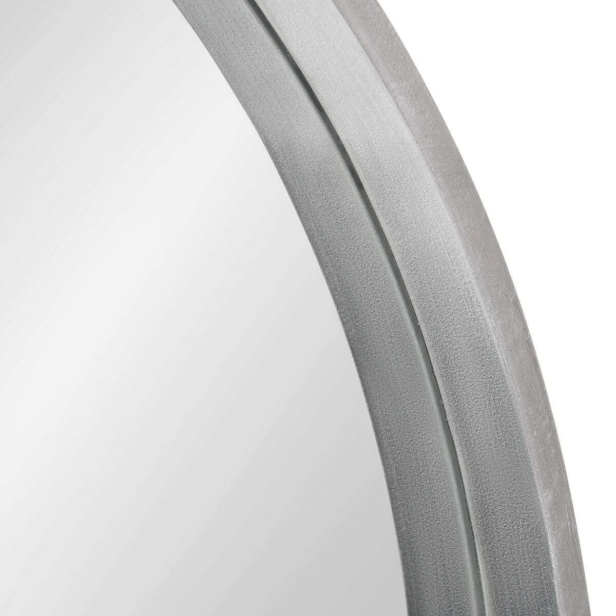 Kate and Laurel Travis Round Wood Accent Wall Mirror