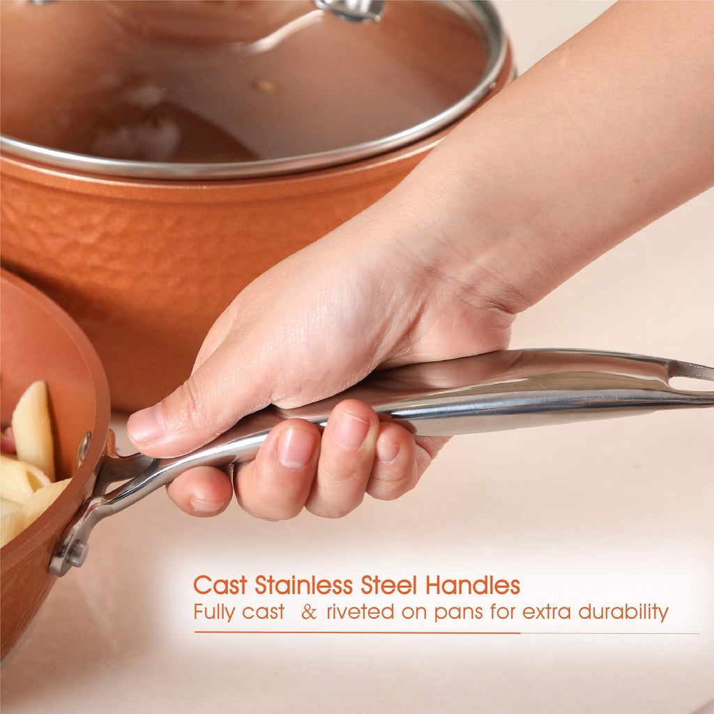 Kitchen Academy 12/30-piece Nonstick Induction Cookware Set