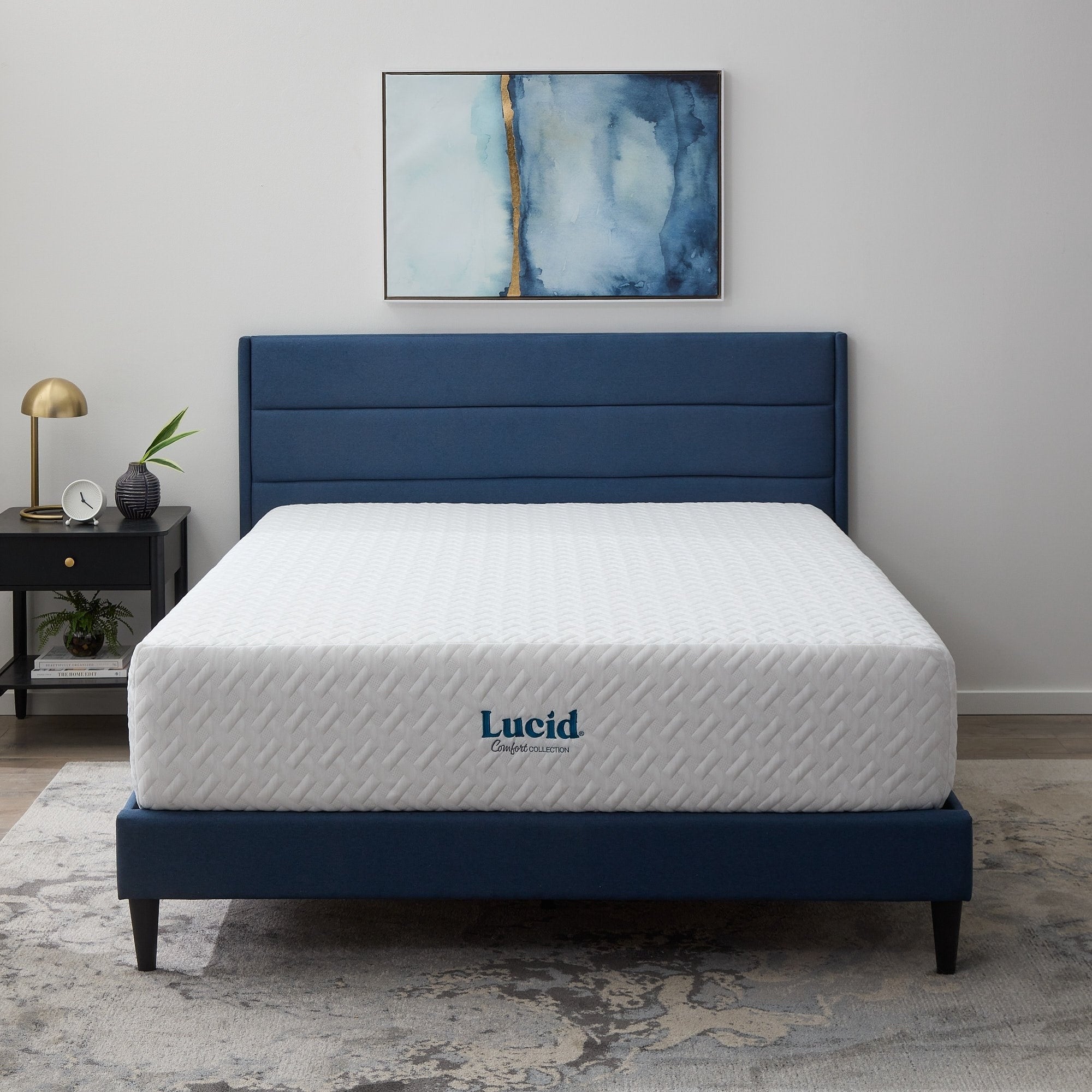 Matelas en mousse à mémoire de forme Lucid de 14 pouces