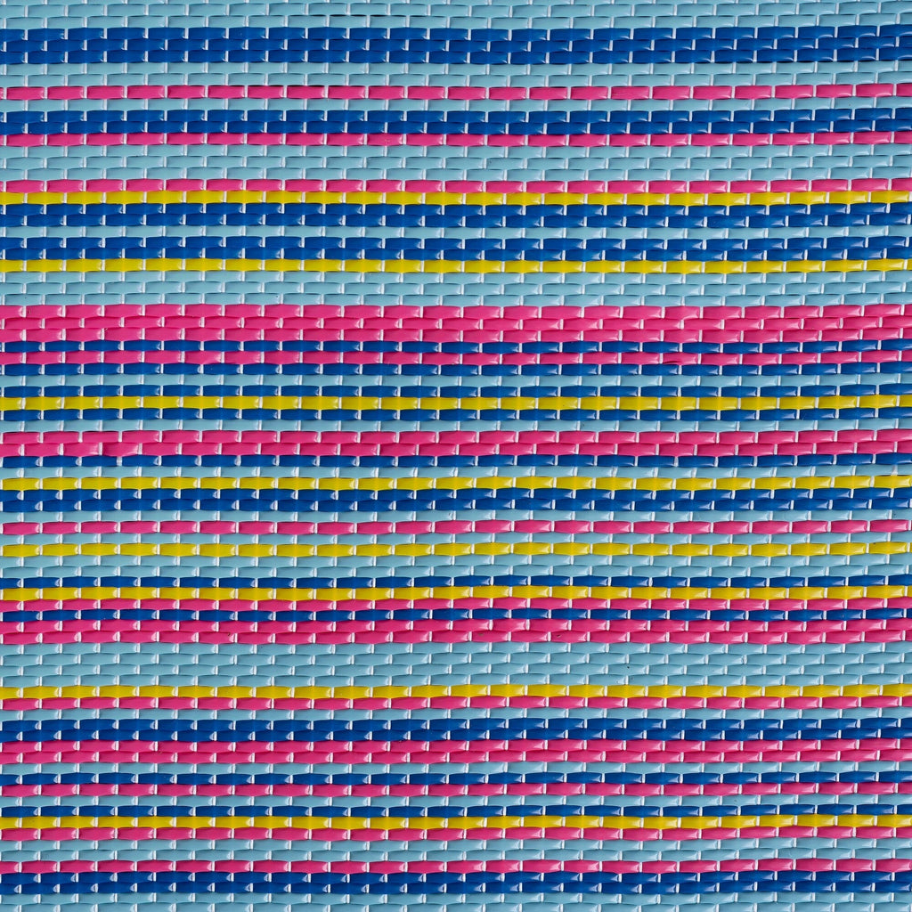 Tapis d'intérieur/extérieur à rayures de plage Lalune