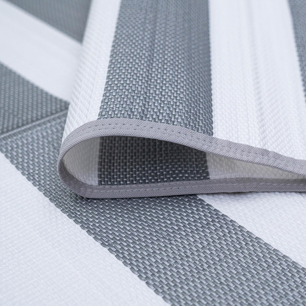 Tapis d'intérieur/extérieur à rayures de plage Lalune