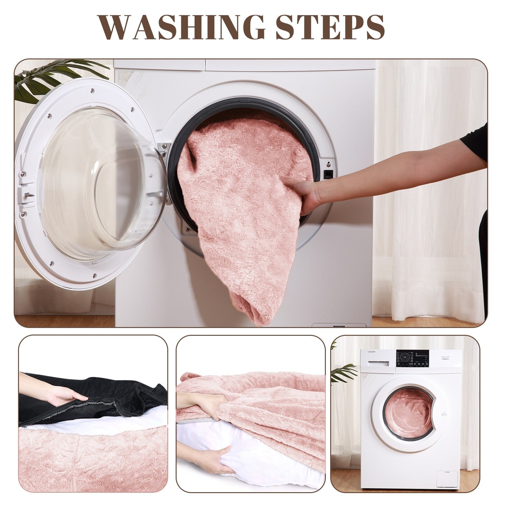 Lit géant pour chien (71 x 48 x 14 cm), grand lit lavable pour chiens adultes, idéal pour la sieste.