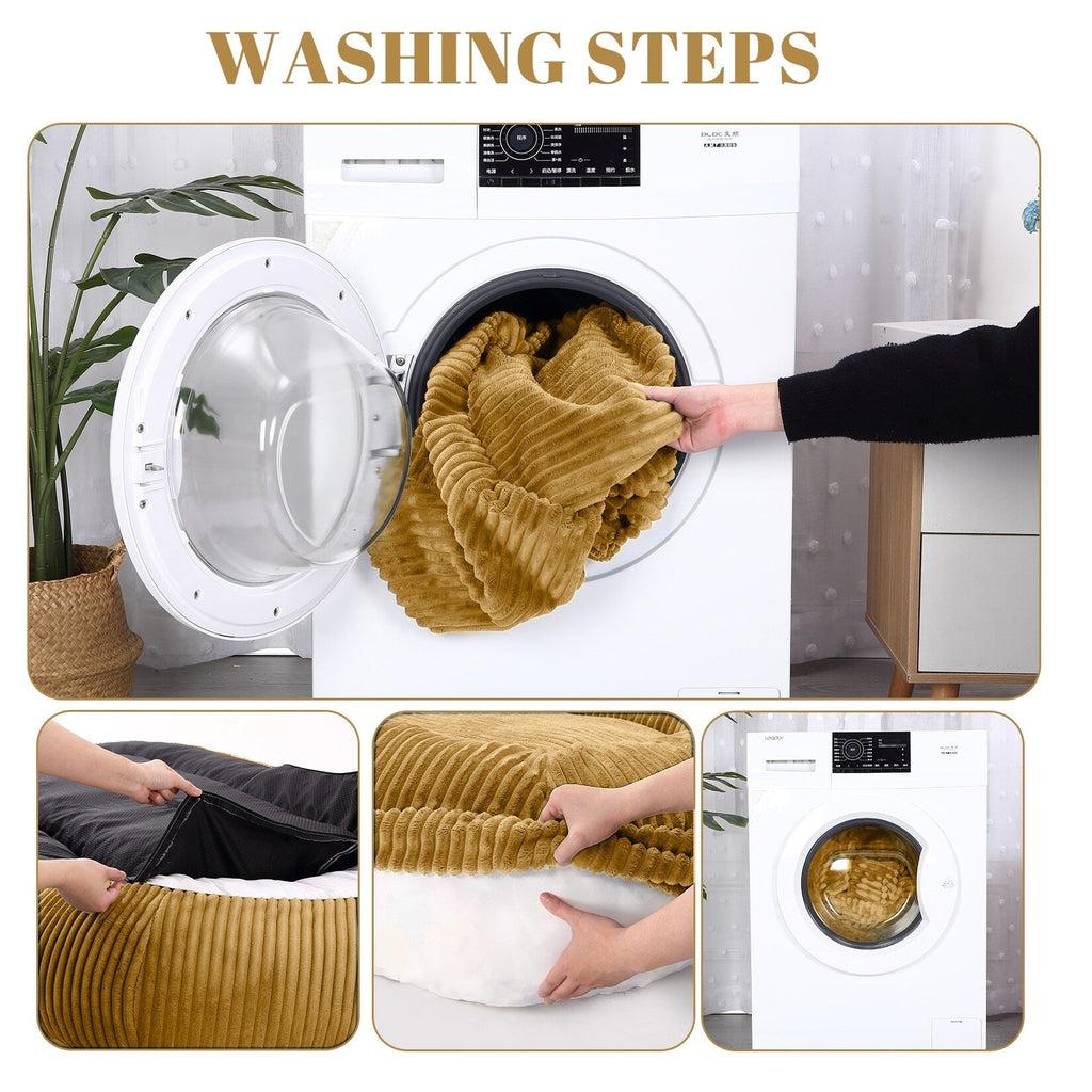 Lit géant pour chien (71 x 48 x 14 cm), grand lit lavable pour chiens adultes, idéal pour la sieste.