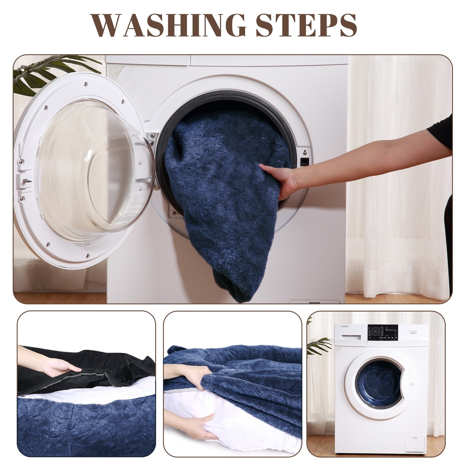 Lit géant pour chien (71 x 48 x 14 cm), grand lit lavable pour chiens adultes, idéal pour la sieste.