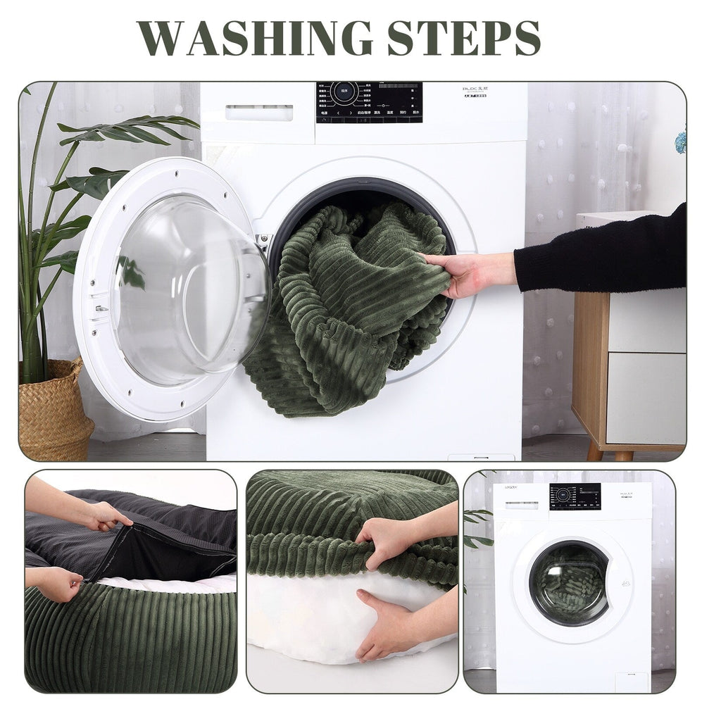 Lit géant pour chien (71 x 48 x 14 cm), grand lit lavable pour chiens adultes, idéal pour la sieste.