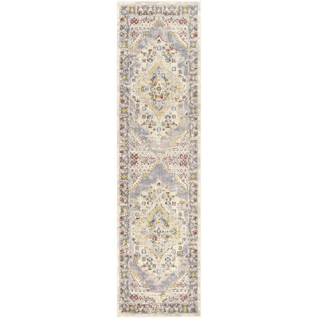 Tapis Livabliss Ankara à médaillon traditionnel revisité