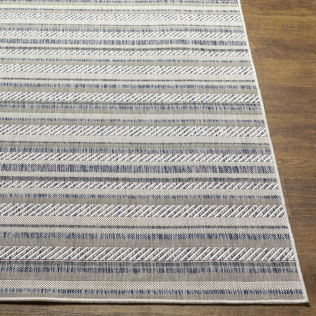 Tapis d'extérieur à rayures bohèmes Eagean de Livabliss