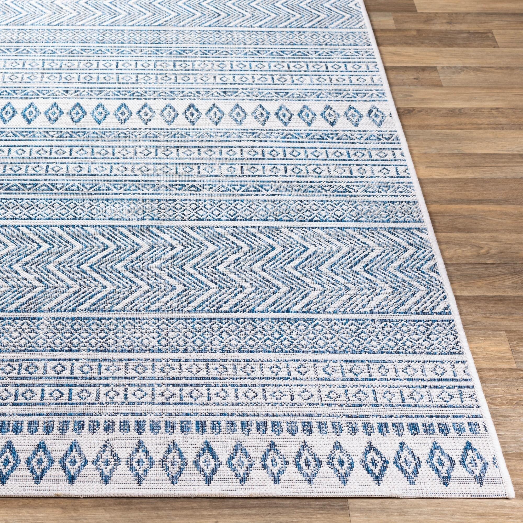 Livabliss Eagean Bohemian Tribal Outdoor Area Rug