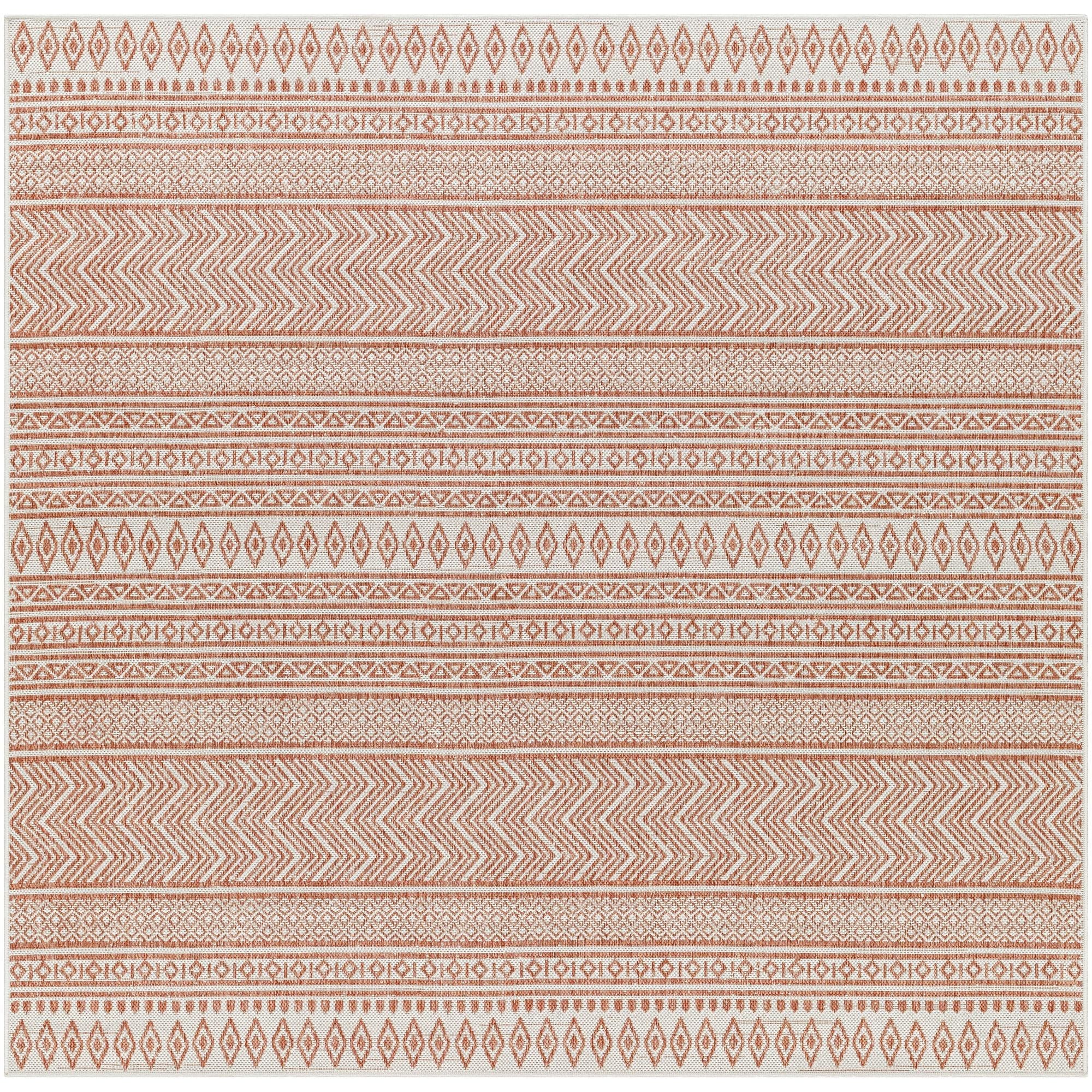 Livabliss Eagean Bohemian Tribal Outdoor Area Rug