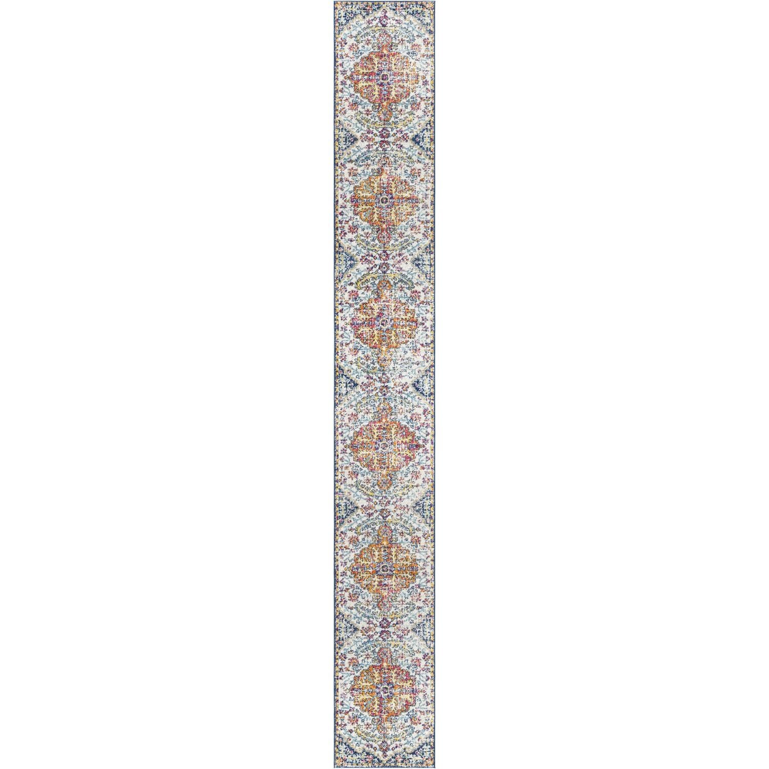 Tapis Livabliss Harput à médaillon traditionnel revisité