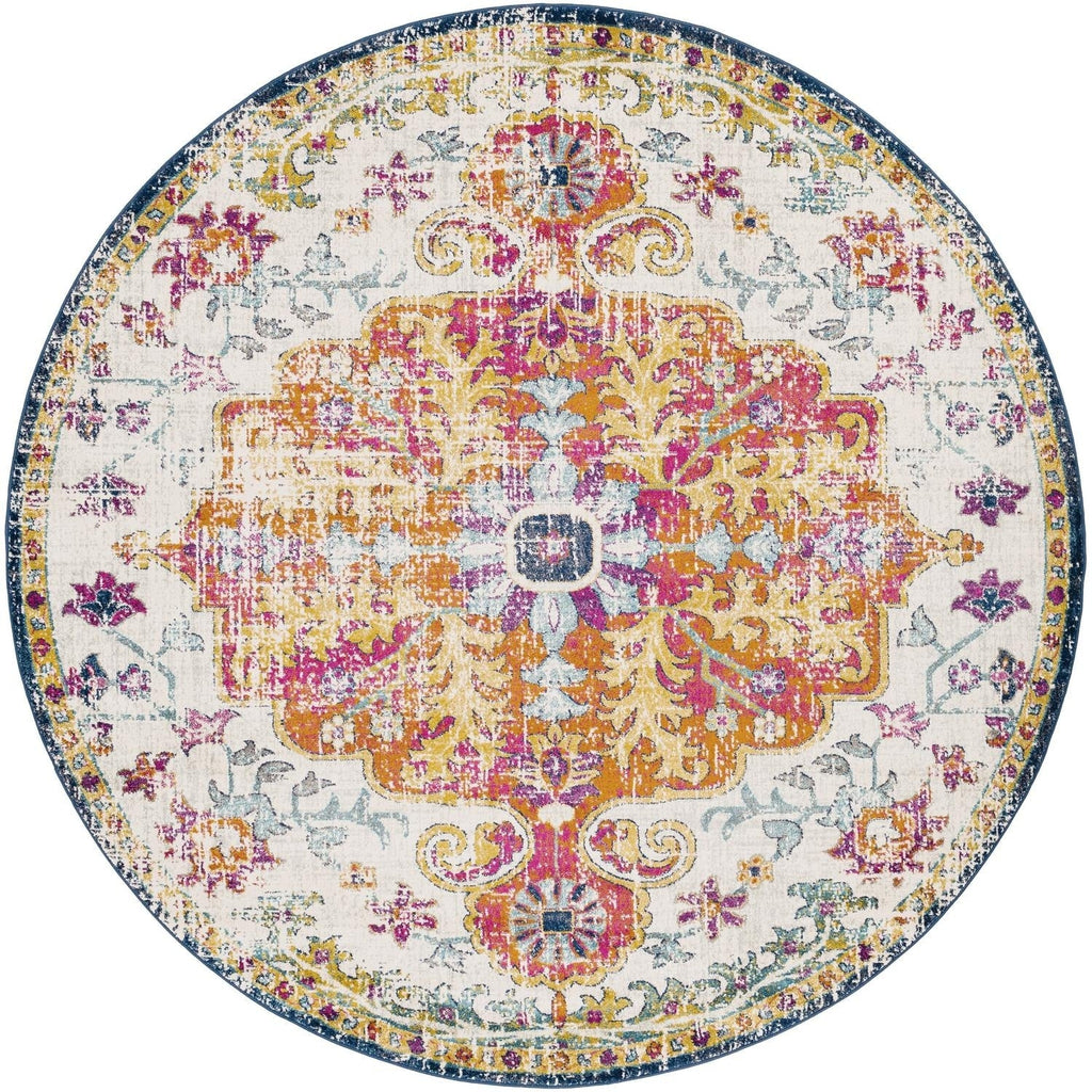 Tapis Livabliss Harput à médaillon traditionnel revisité