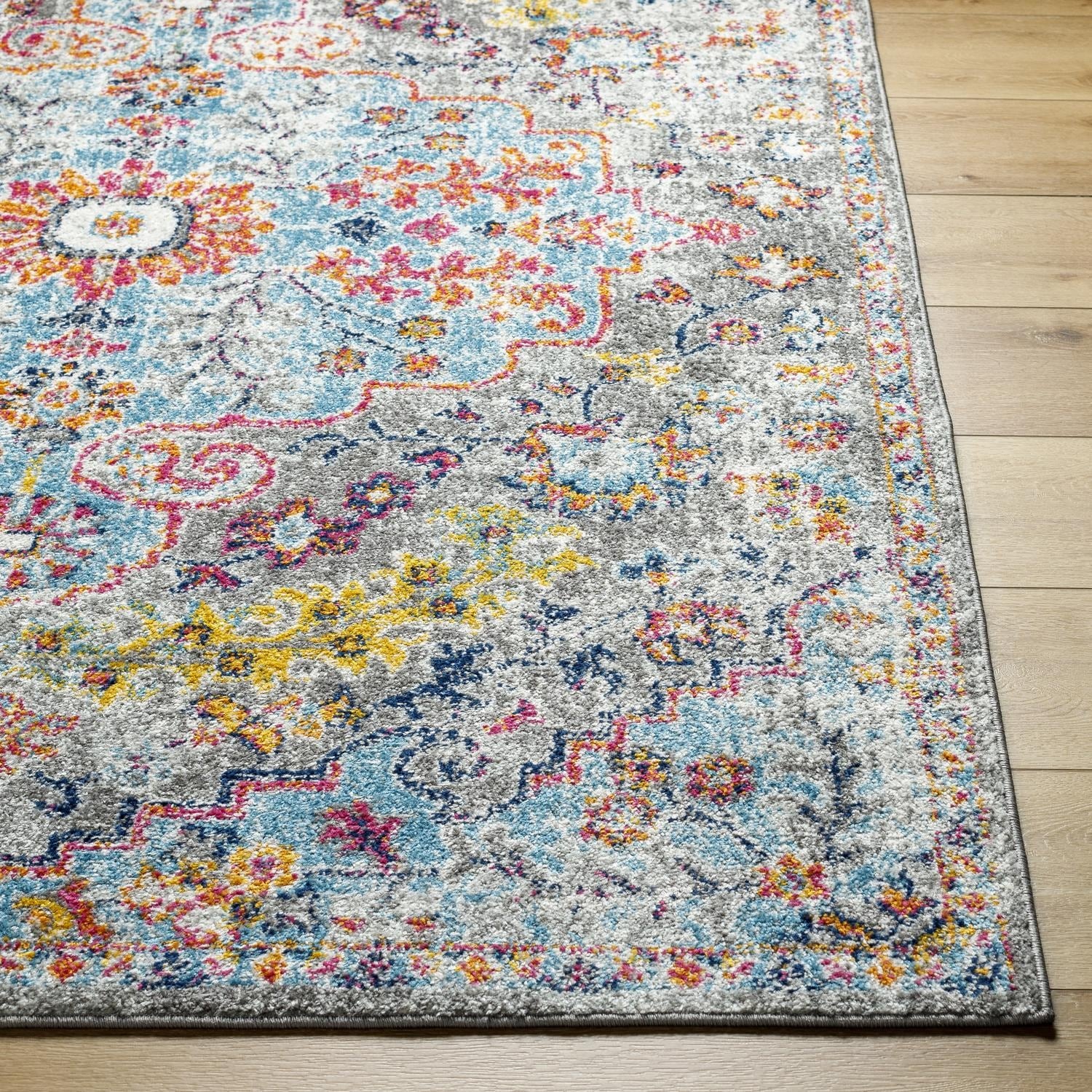 Tapis Livabliss Harput à médaillon traditionnel revisité