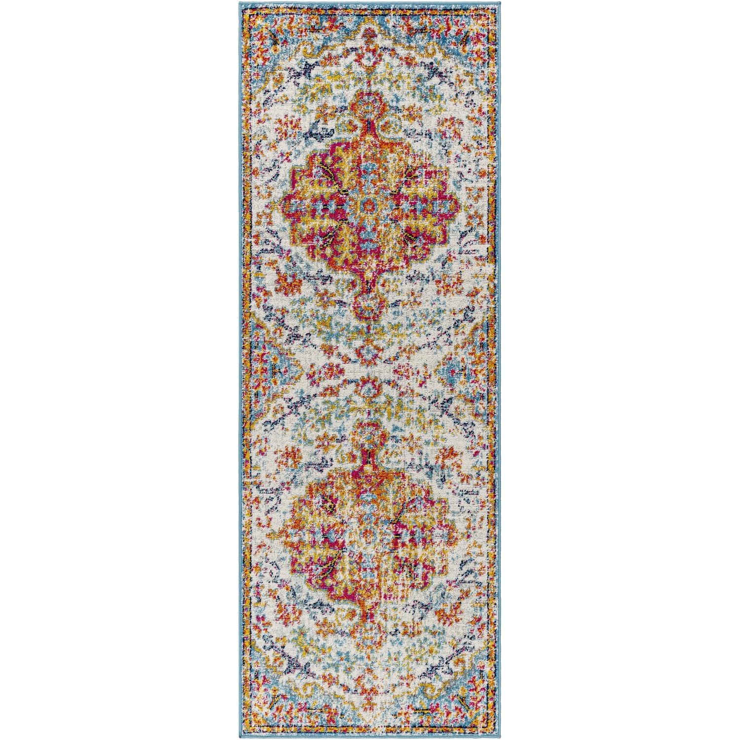 Tapis Livabliss Harput à médaillon traditionnel revisité