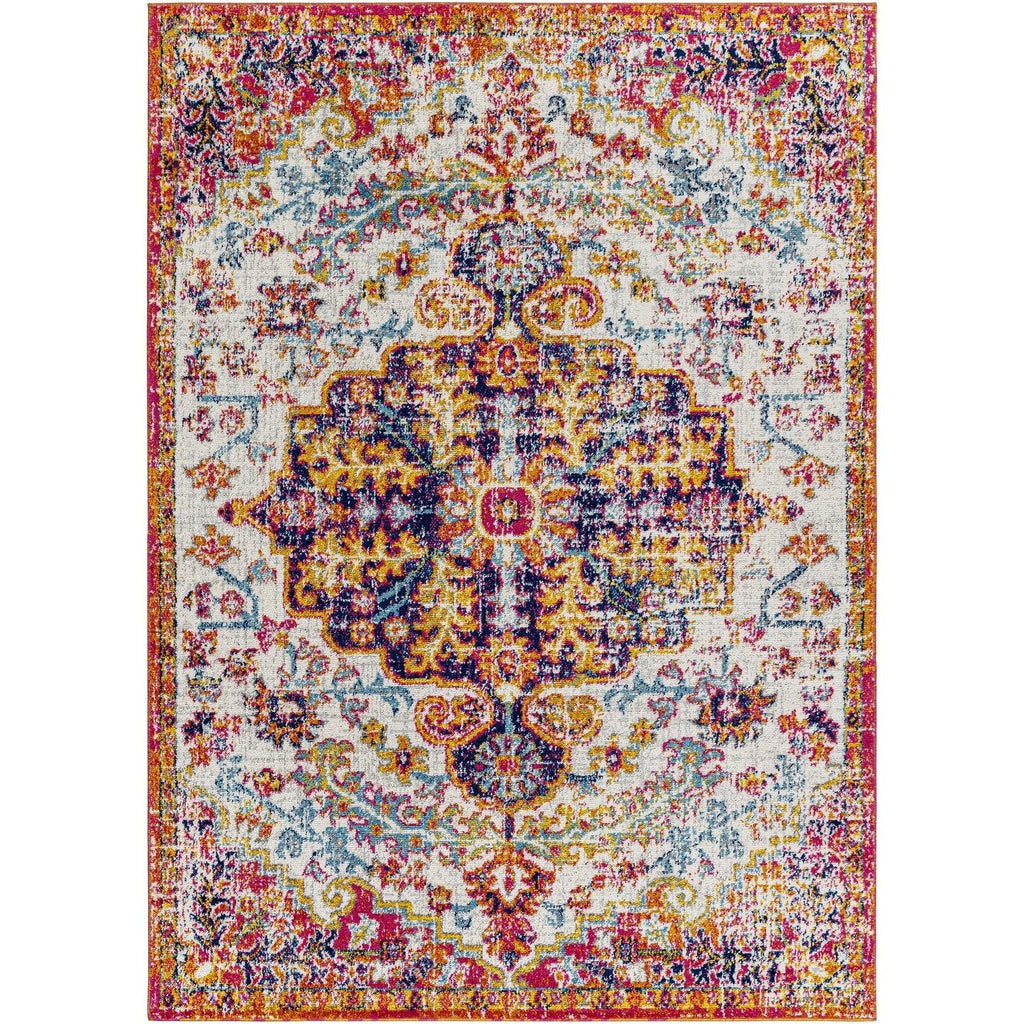 Tapis Livabliss Harput à médaillon traditionnel revisité