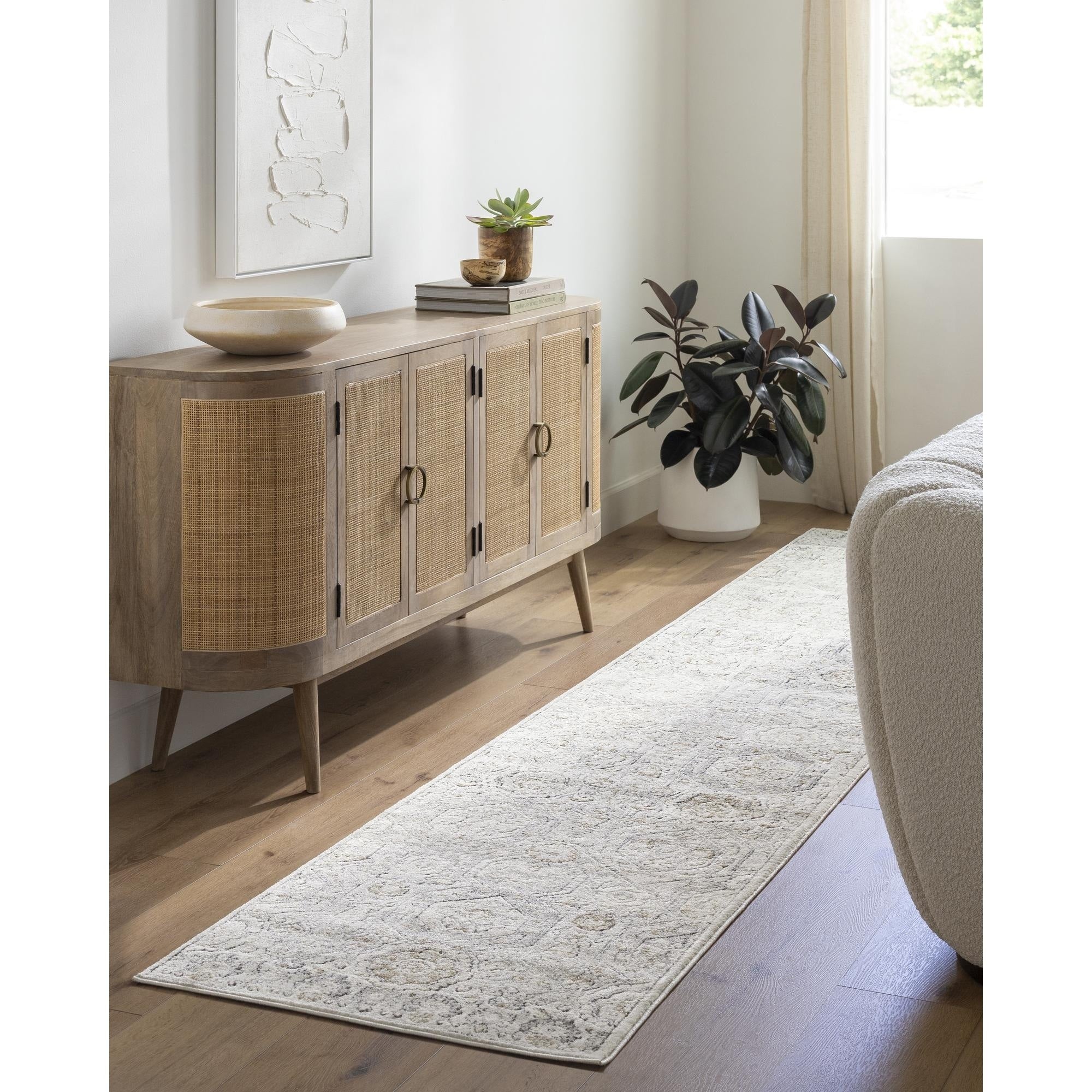 Tapis Livabliss Indigo Arts &amp; Crafts à médaillon