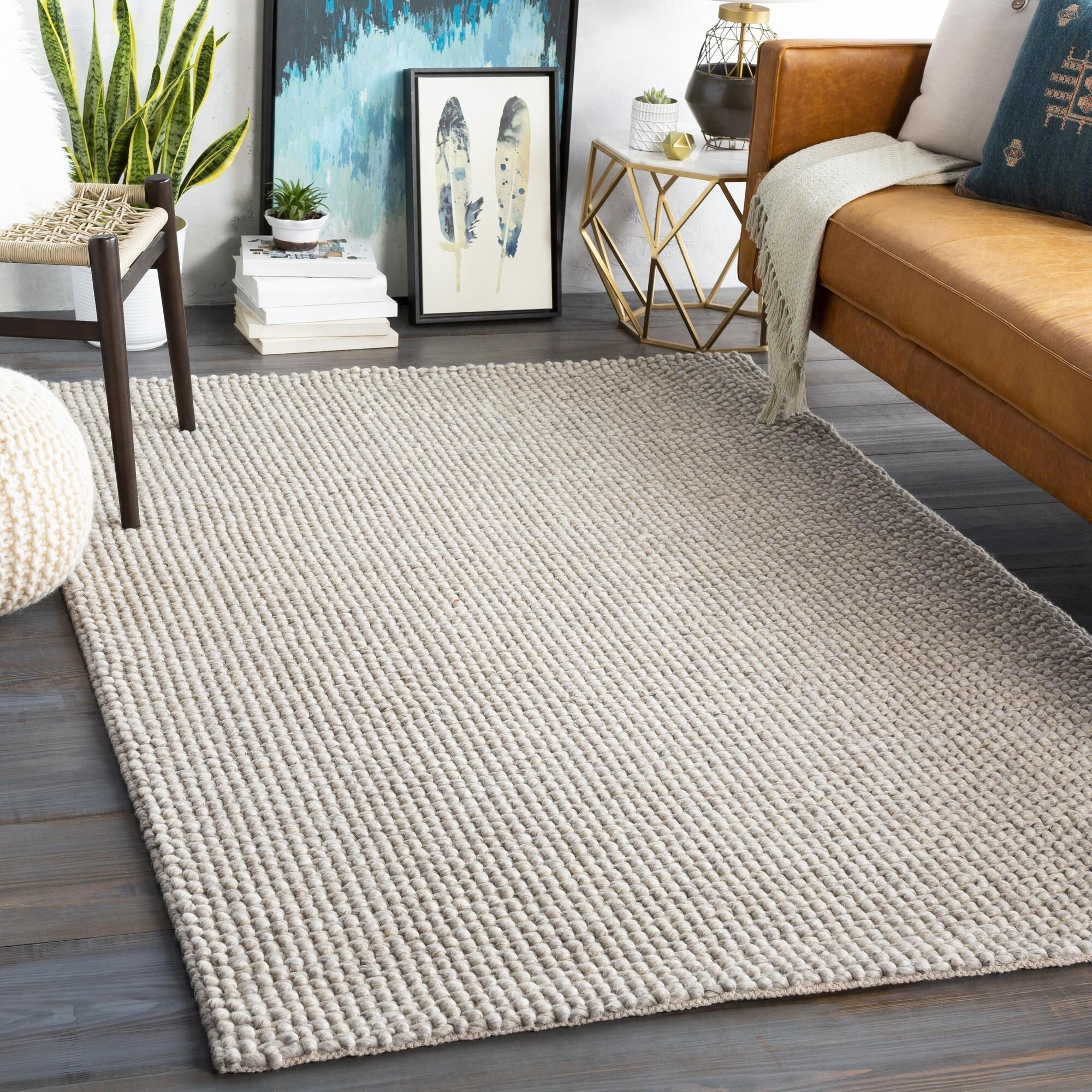 Tapis Livabliss Lucerne scandinave géométrique tissé à la main