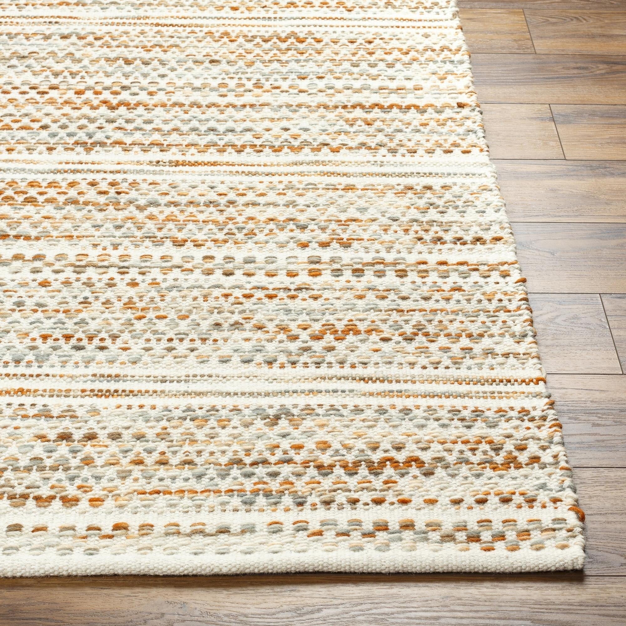 Tapis tissé à la main Livabliss Mardin style bohème tribal