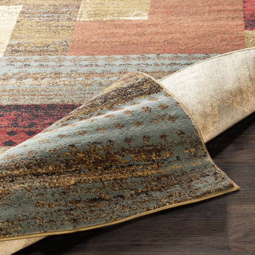 Tapis géométrique Livabliss Riley style milieu du siècle