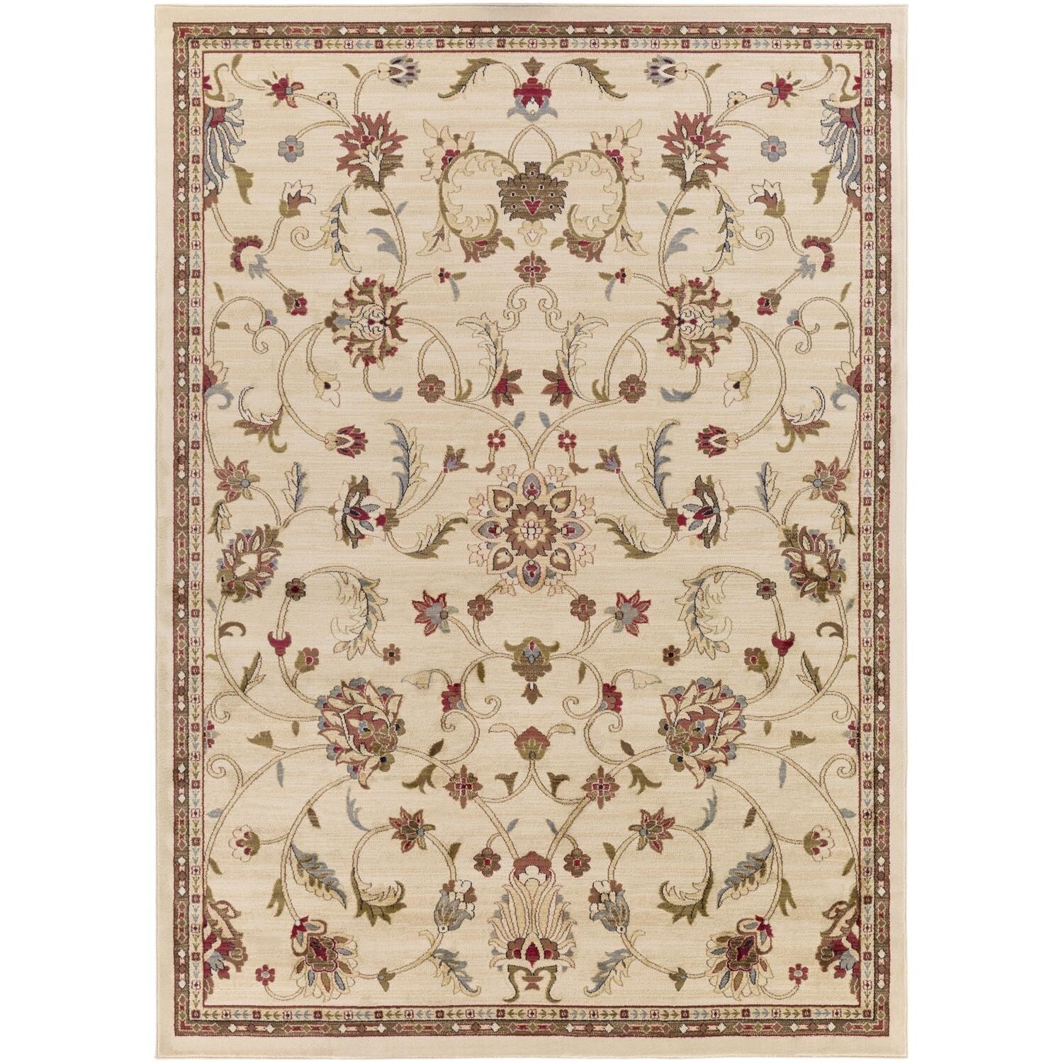 Tapis oriental traditionnel revisité Livabliss Riley