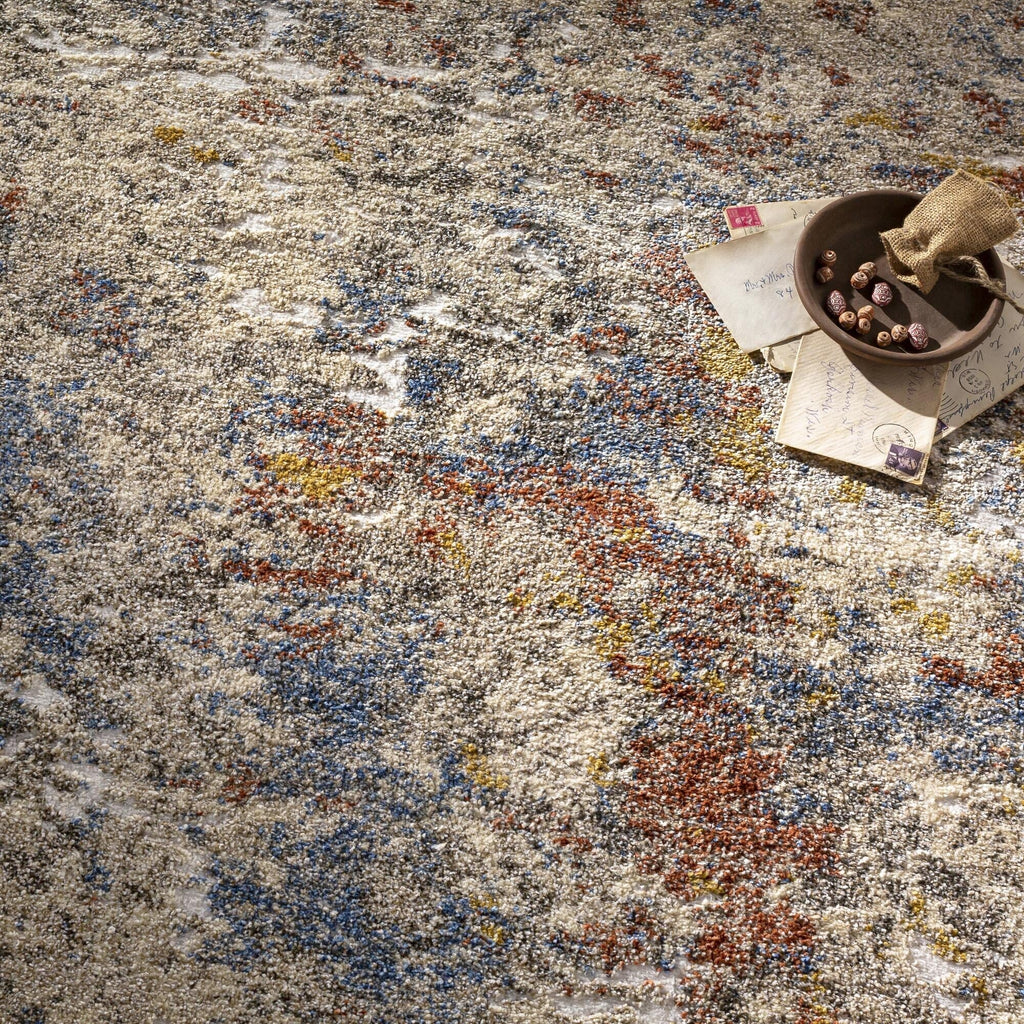 Tapis Livabliss Tuscany style Mid-Century à médaillon