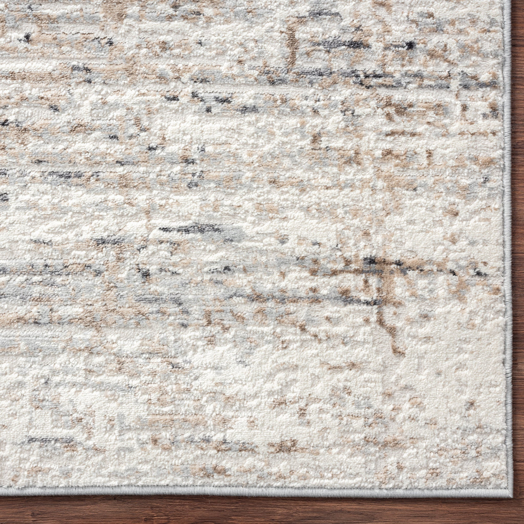 Tapis Lumina à poils longs et courts, style moderne et contemporain, motif abstrait.