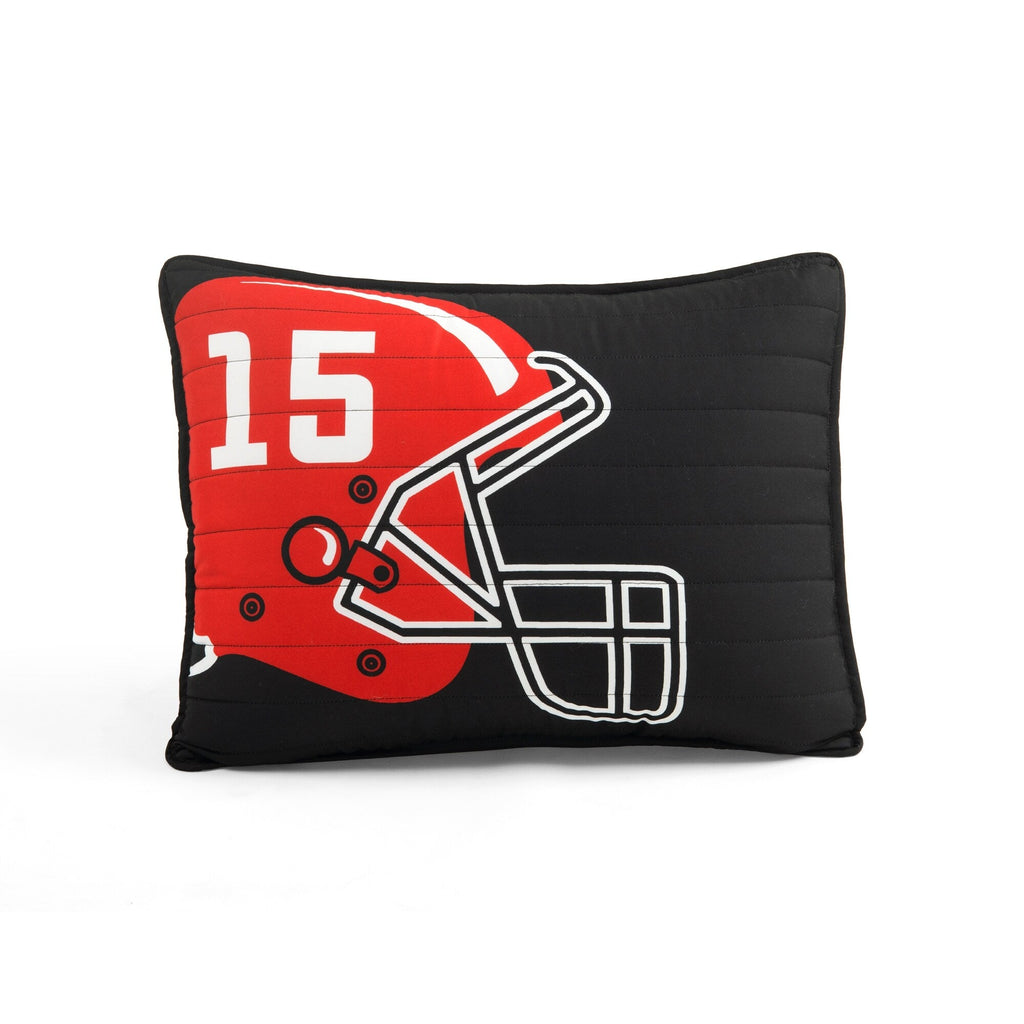 Couette surdimensionnée réversible pour enfants Lush Decor à motif de football américain