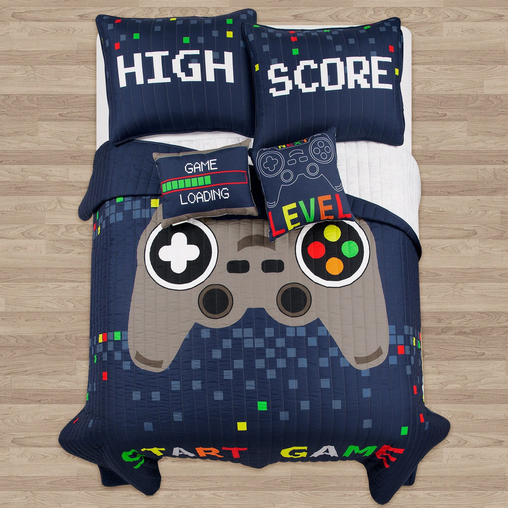 Lush Decor Video Games Kids 5-piece Quilt Set