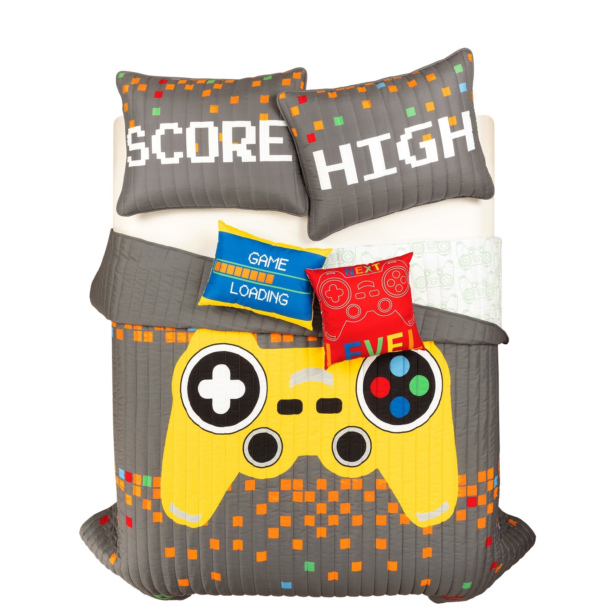 Lush Decor Video Games Kids 5-piece Quilt Set