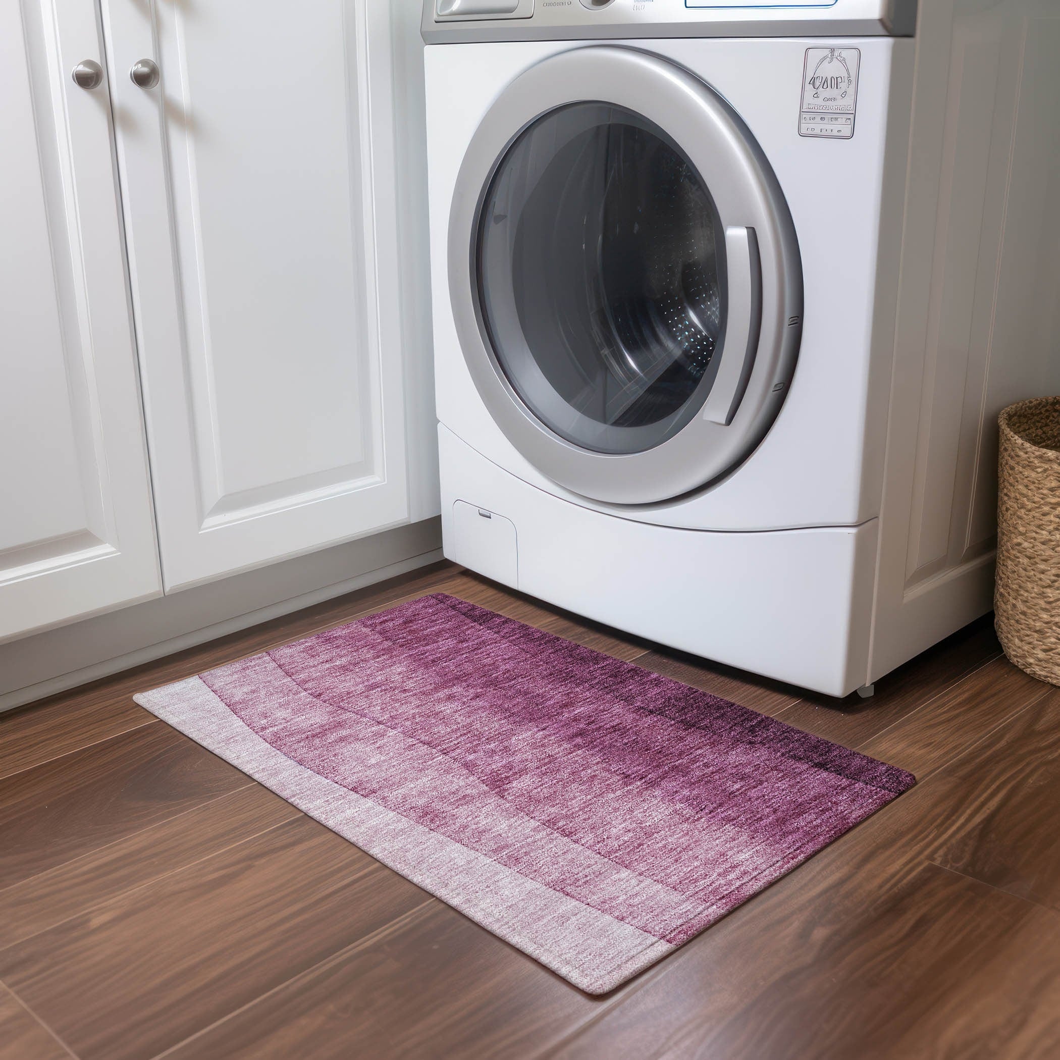 Machine Washable Indoor/ Outdoor Chantille Contemporary Ombre Rug