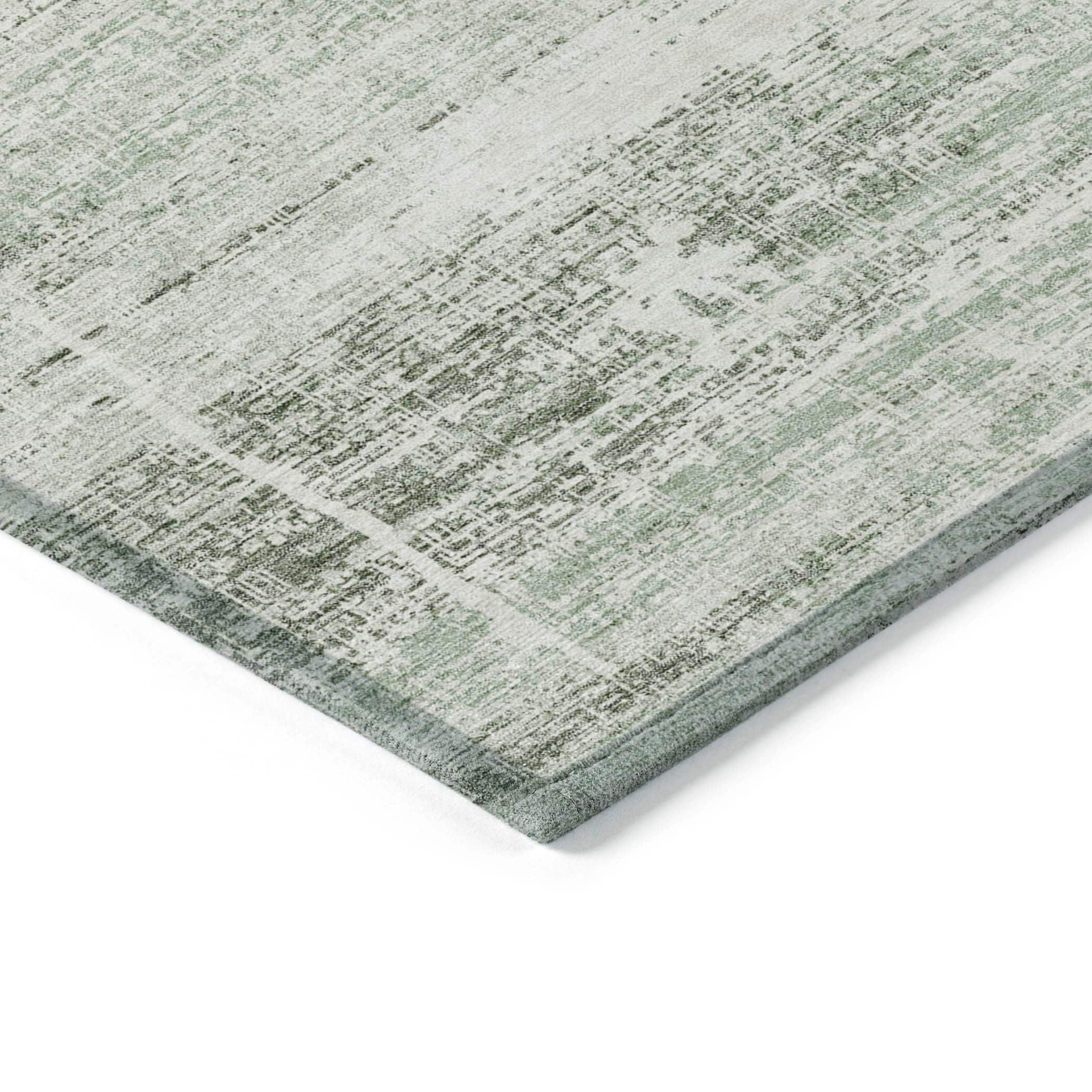 Machine Washable Indoor/ Outdoor Chantille Ombre Solid Rug