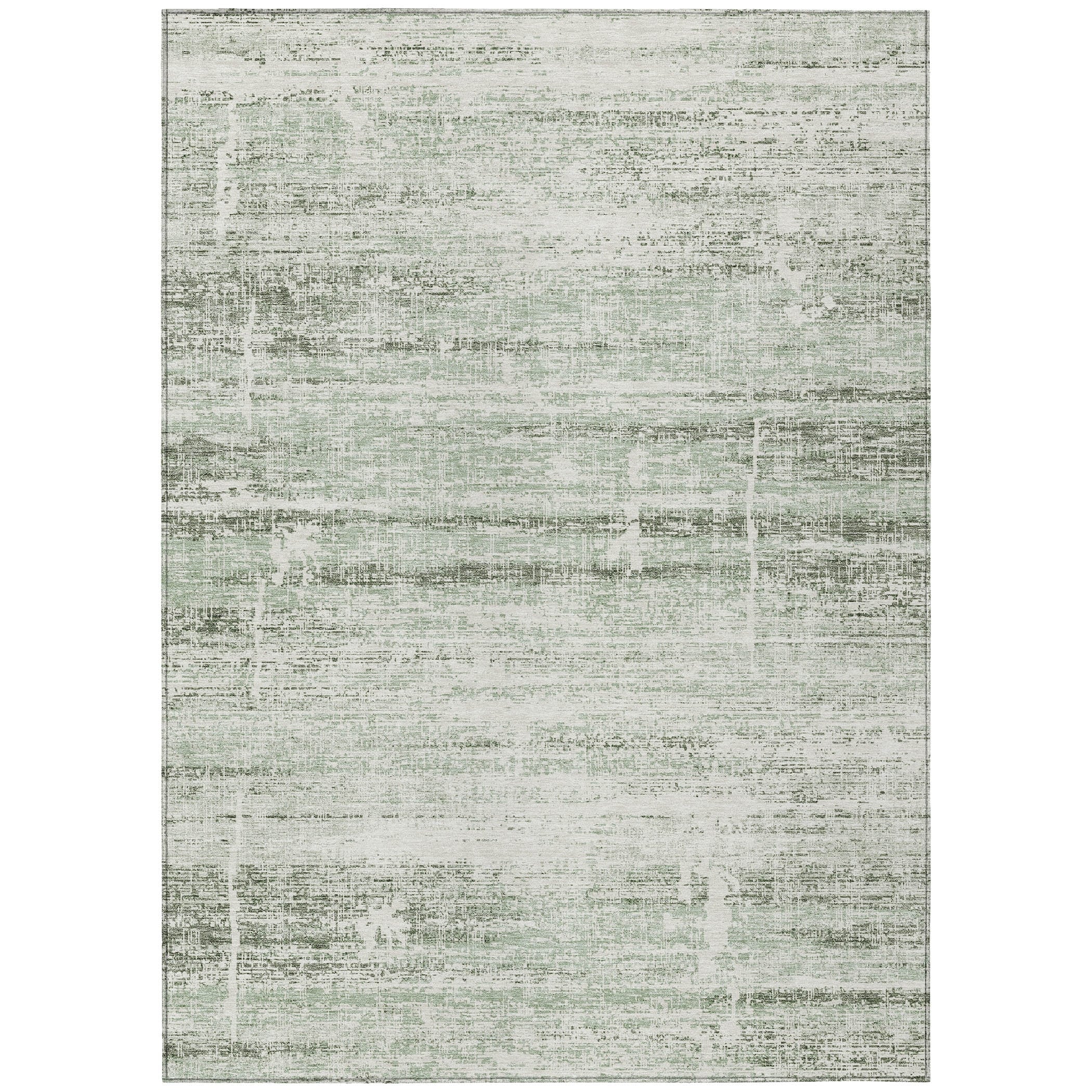 Machine Washable Indoor/ Outdoor Chantille Ombre Solid Rug