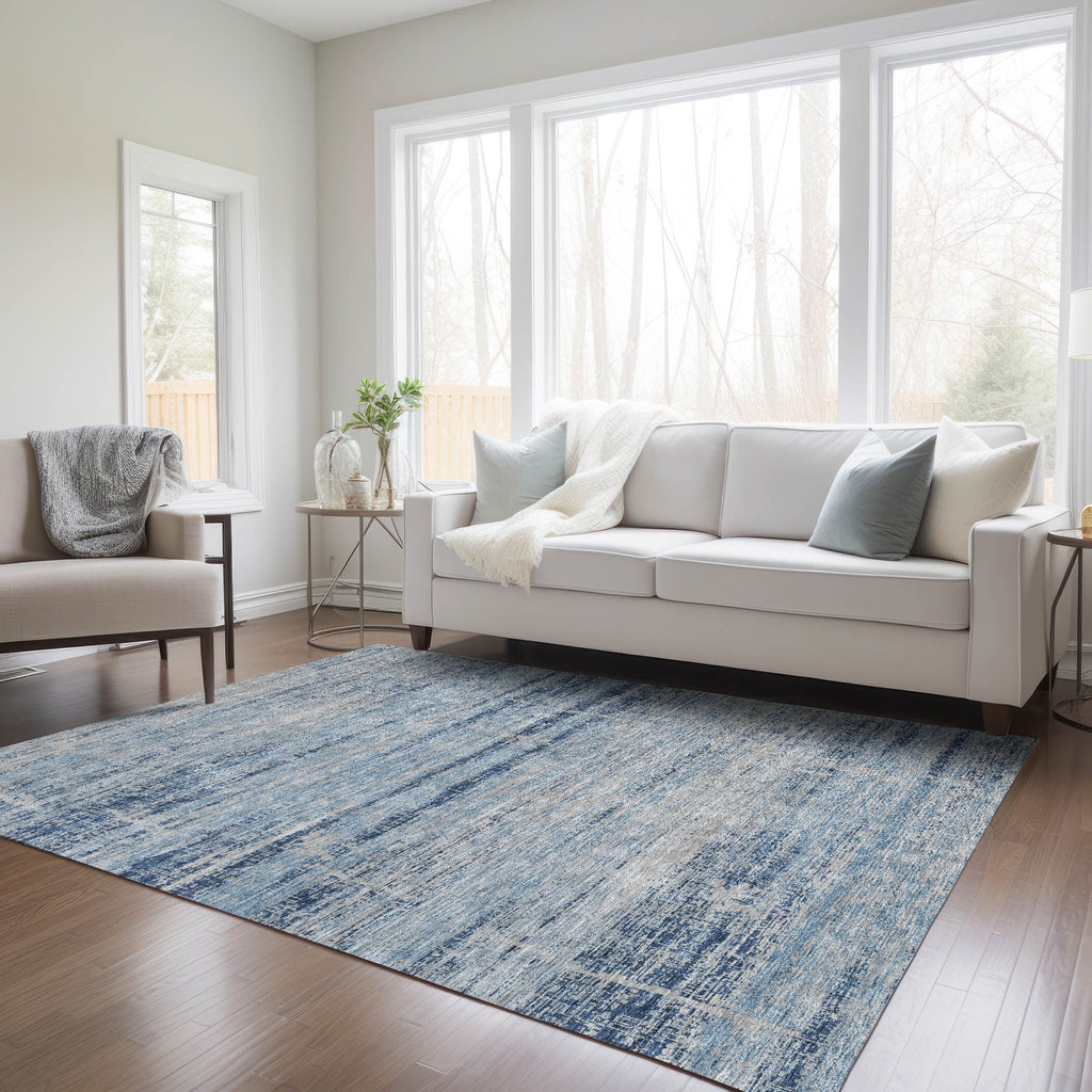 Tapis Chantille Ombre uni lavable en machine pour intérieur/extérieur