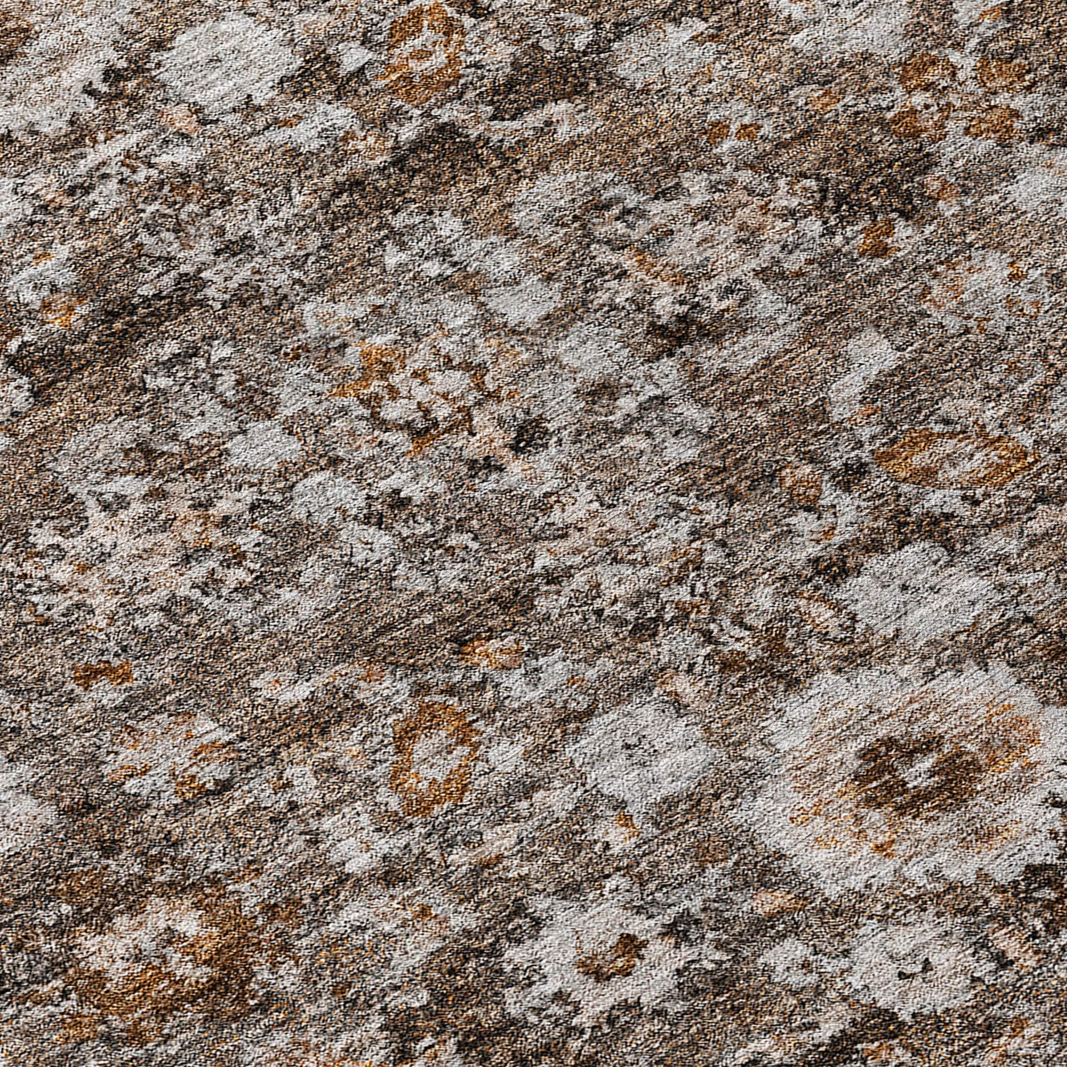 Machine Washable Indoor/ Outdoor Chantille Traditional Vintage Floral Rug