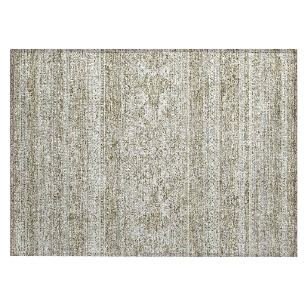 Tapis Chantille tribal bohème lavable en machine pour intérieur/extérieur