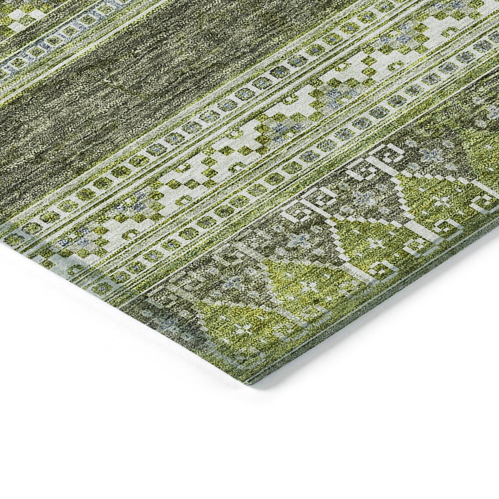 Tapis Chantille tribal bohème lavable en machine pour intérieur/extérieur