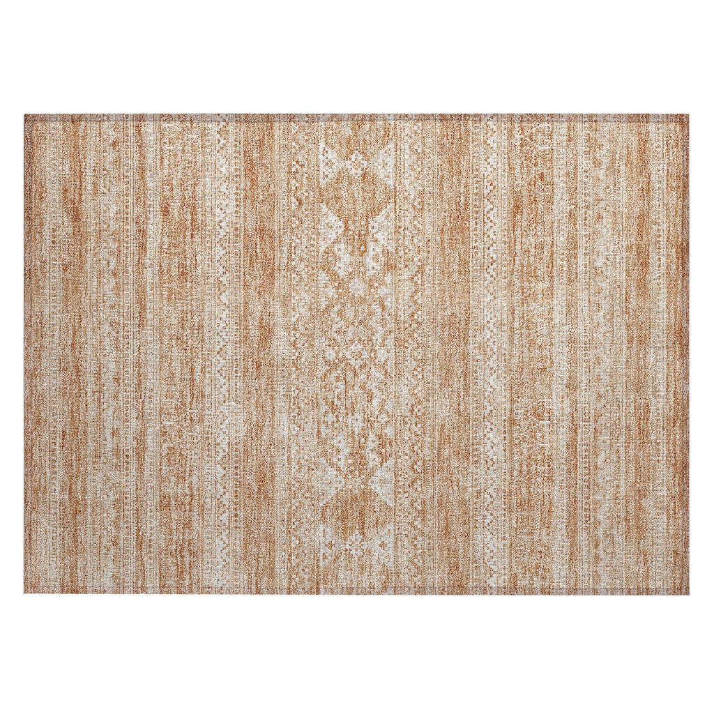 Tapis Chantille tribal bohème lavable en machine pour intérieur/extérieur