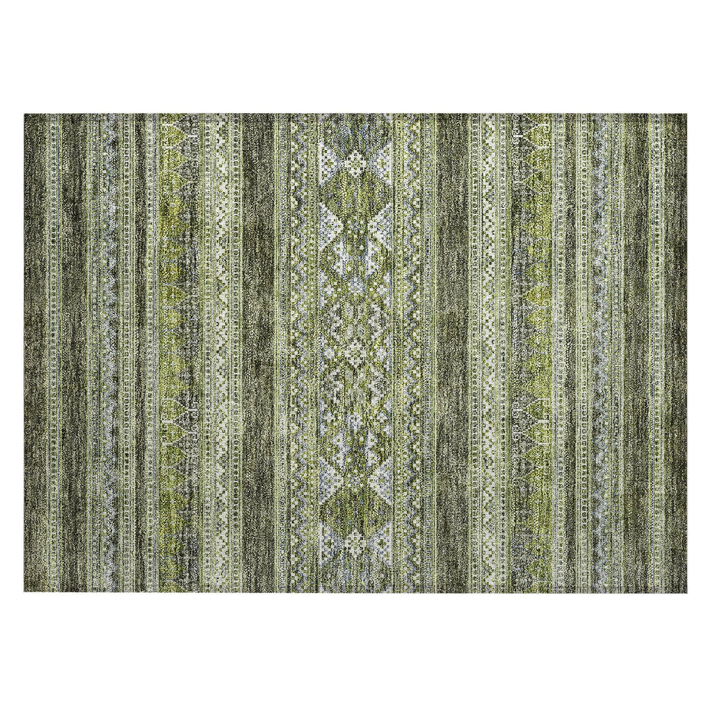 Tapis Chantille tribal bohème lavable en machine pour intérieur/extérieur