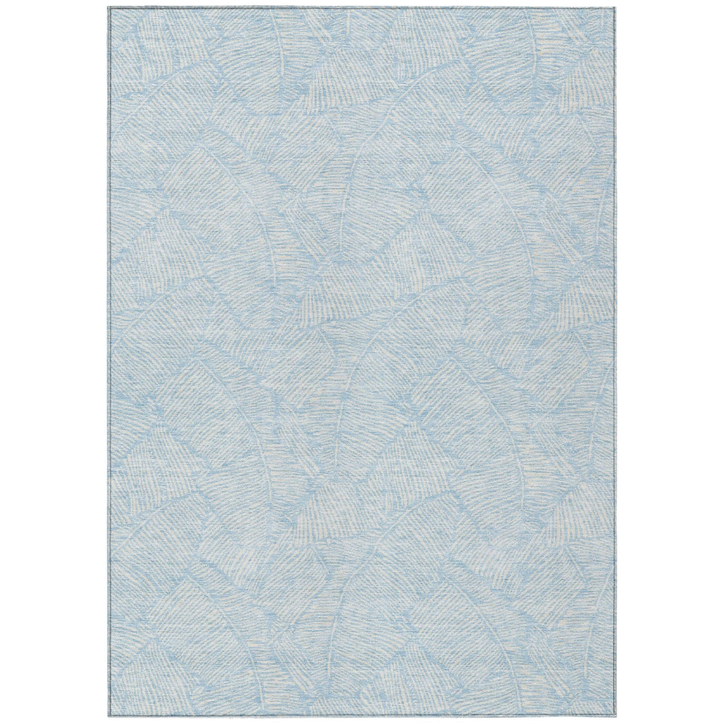 Tapis Chantille Tropical Palm lavable en machine pour intérieur/extérieur