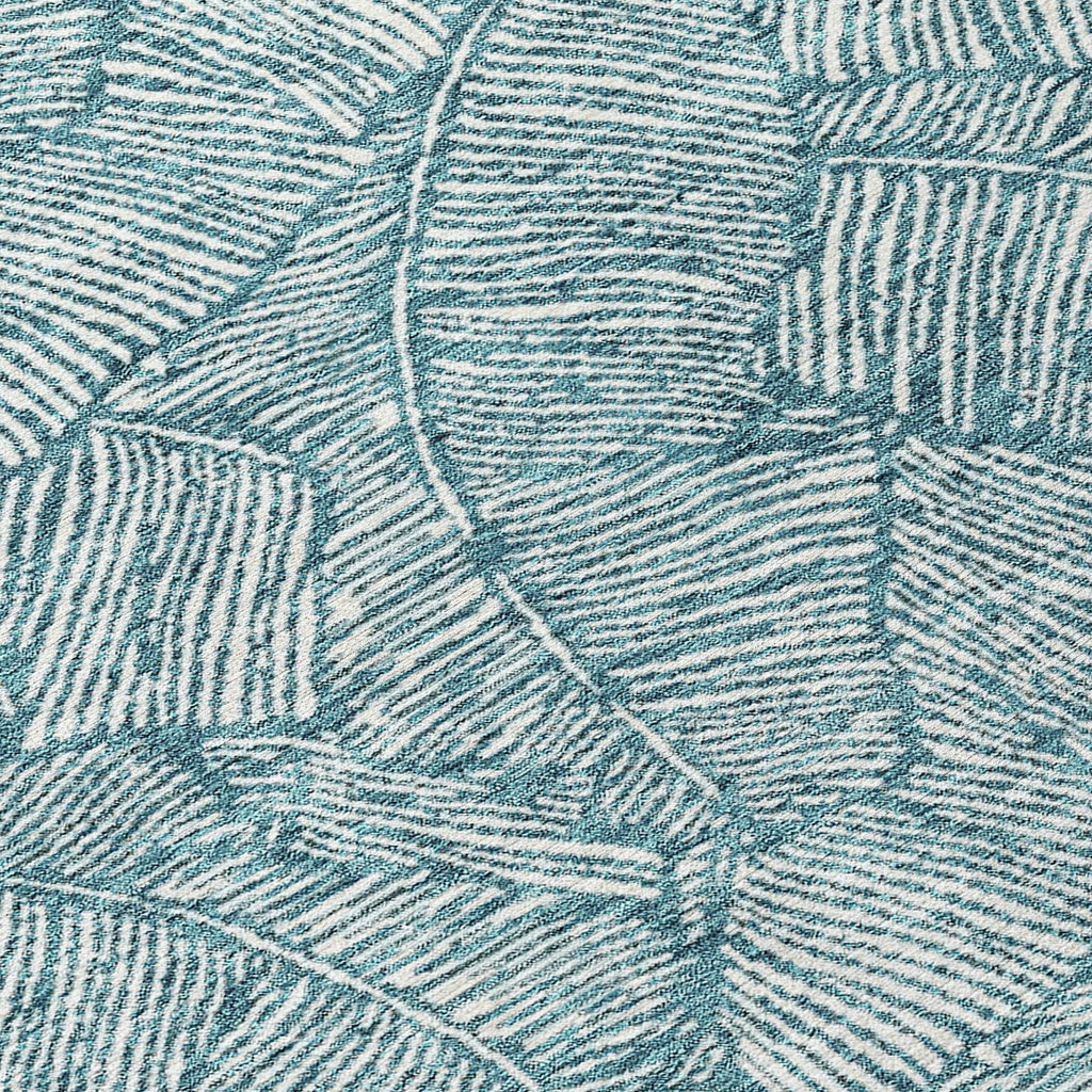 Tapis Chantille Tropical Palm lavable en machine pour intérieur/extérieur