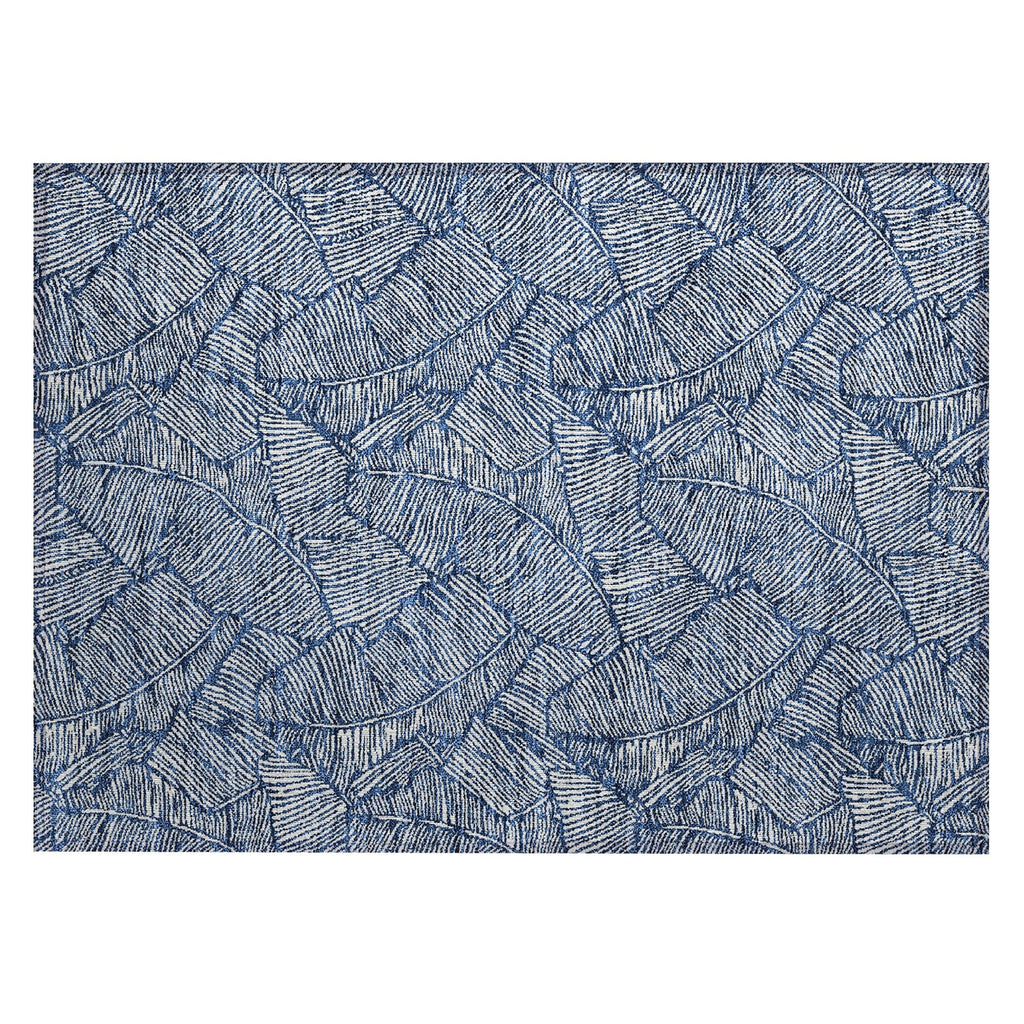 Tapis Chantille Tropical Palm lavable en machine pour intérieur/extérieur