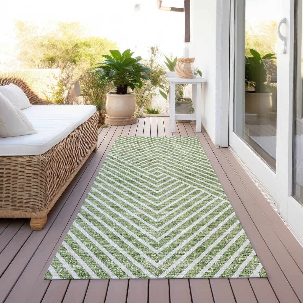 Tapis Chantille géométrique moderne lavable en machine pour intérieur/extérieur