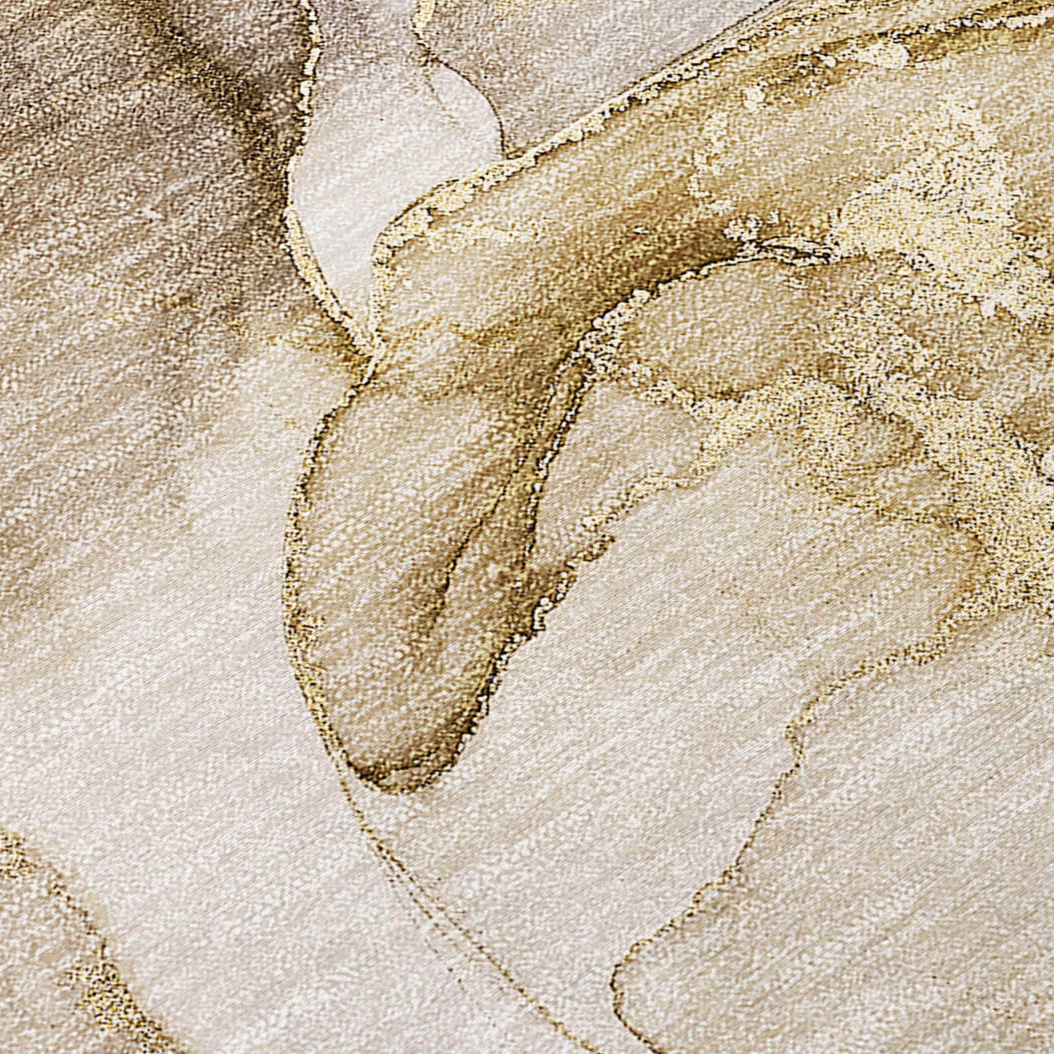 Machine Washable Indoor/ Outdoor Chantille Watercolor Rug