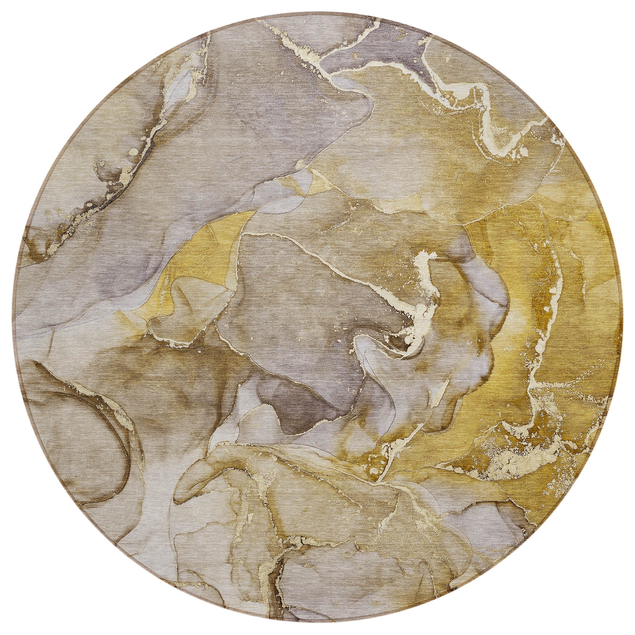 Machine Washable Indoor/ Outdoor Chantille Watercolor Rug